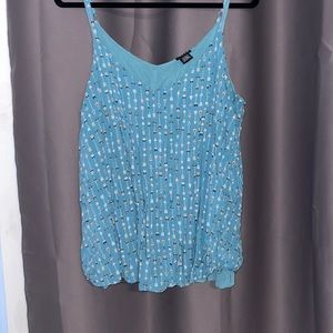 Teal arrow tank